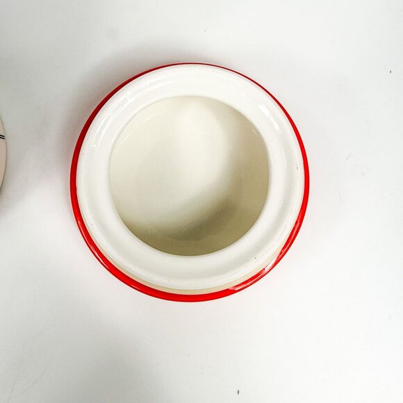 Julia Rothman Ceramic Modernist Flowers Canister Jar - Picture 8 of 10